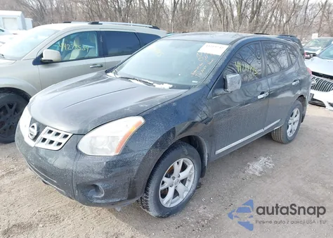 2011 Nissan Rogue S из США, поврежденный, VIN JN8AS5MT6BW574042